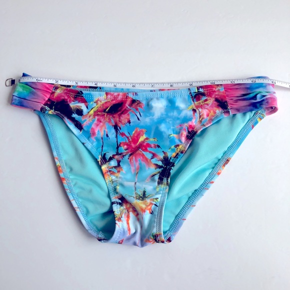 NEW ARIZONA Bikini Swim Bottom Small Blue Women’s NWOT - Picture 7 of 13